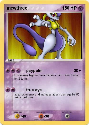 Pokemon mewthree