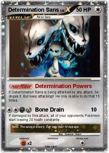 Pokemon Determination Sans