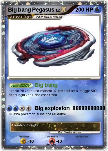 Pokemon Big bang Pegasus