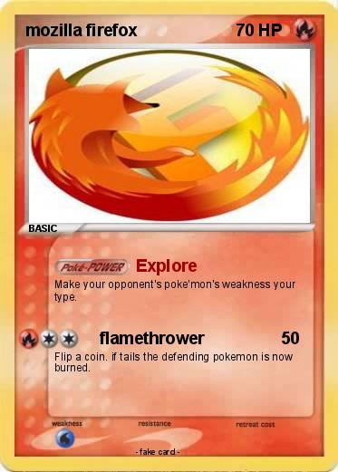 Pokemon mozilla firefox
