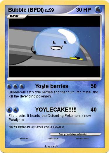 Pokemon Bubble (BFDI)