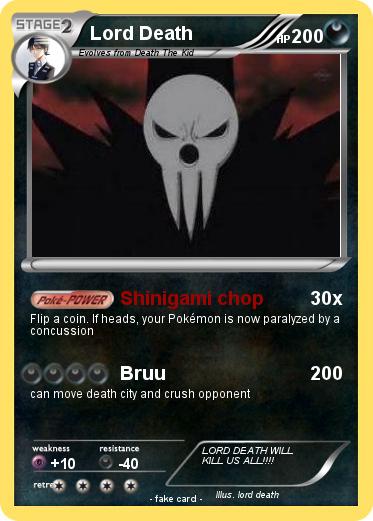 Pokemon Lord Death