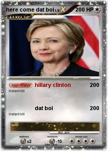 Pokemon here come dat boi