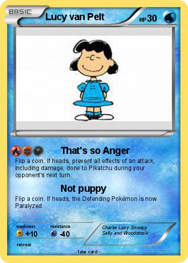 Pokemon Lucy van Pelt