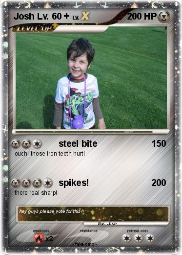 Pokemon Josh Lv. 60 +