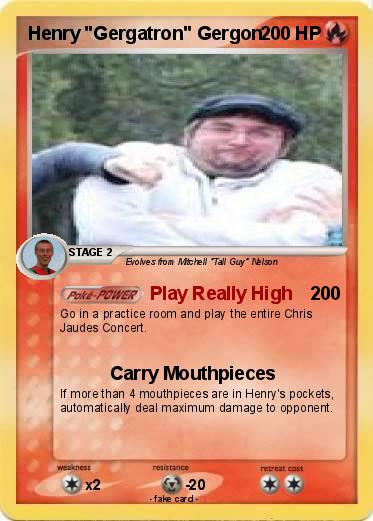 Pokemon Henry "Gergatron" Gergon