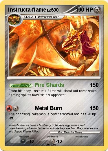Pokemon Instructa-flame
