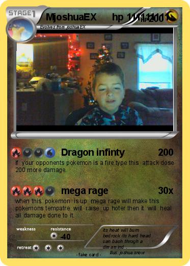 Pokemon MjoshuaEX      hp 111111111