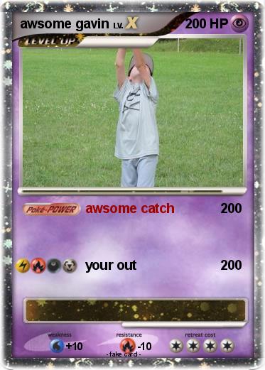Pokemon awsome gavin