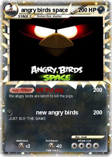 Pokemon angry birds space