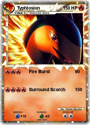 Pokemon Typhlosion