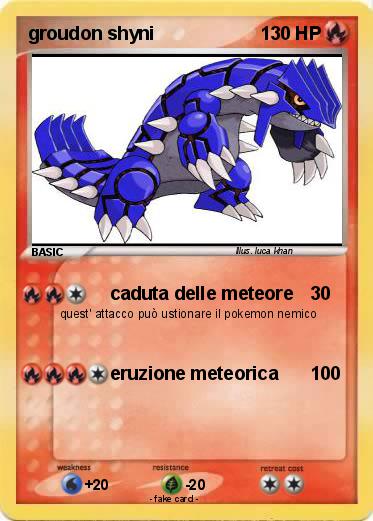 Pokemon groudon shyni