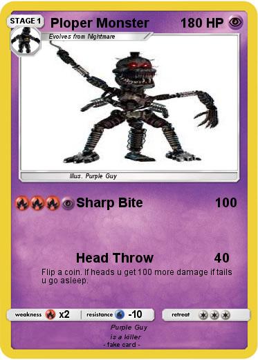 Pokemon Ploper Monster