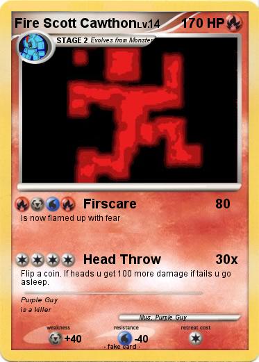 Pokemon Fire Scott Cawthon