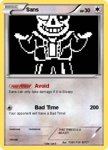 Pokemon Sans