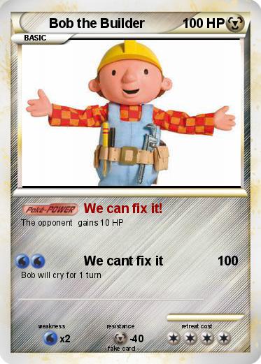 Pokemon Bob the Builder