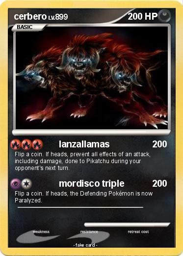 Pokemon cerbero