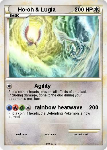 Pokemon Ho-oh & Lugia