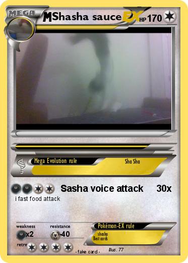 Pokemon Shasha sauce