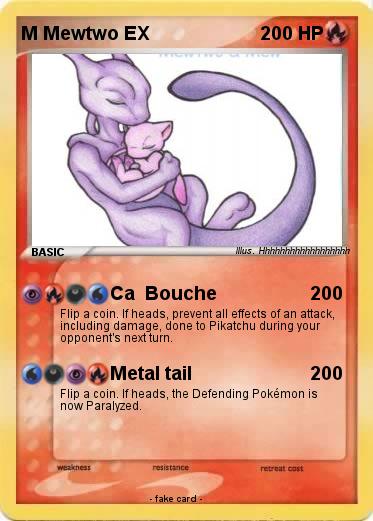 Pokemon M Mewtwo EX