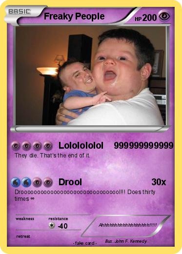 Pokemon Freaky People