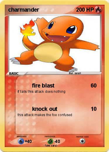 Pokemon charmander