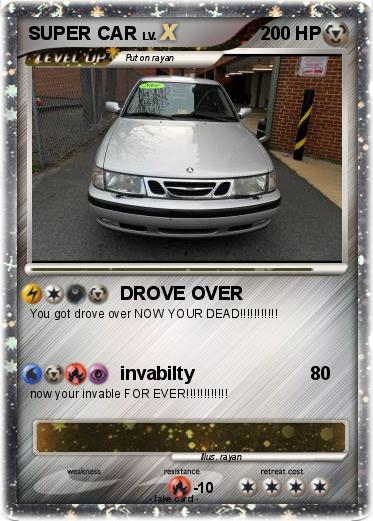 Pokemon SUPER CAR