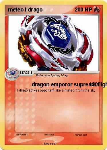 Pokemon meteo l drago