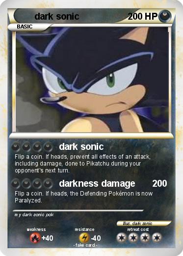 Pokemon dark sonic
