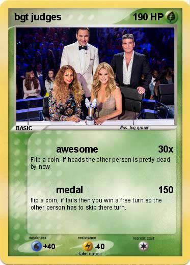 Pokemon bgt judges