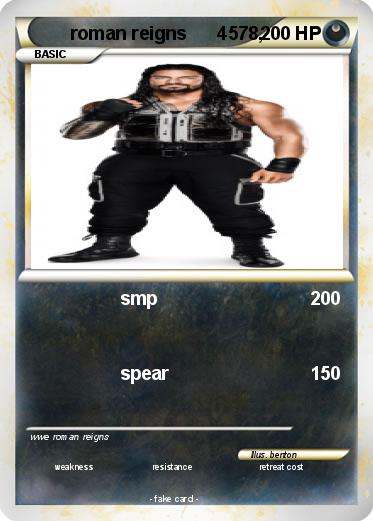Pokemon roman reigns      4578,