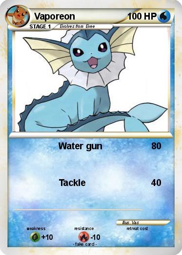 Pokemon Vaporeon