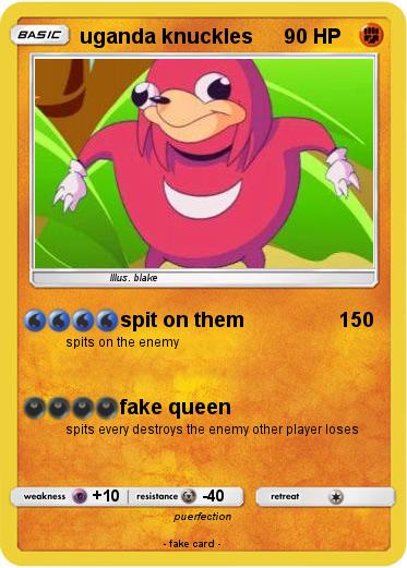 Pokemon uganda knuckles