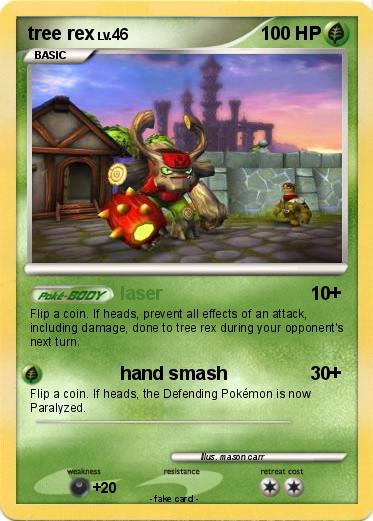 Pokemon tree rex