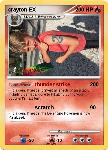 Pokemon crayton EX