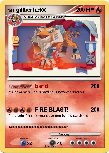 Pokemon sir gillbert