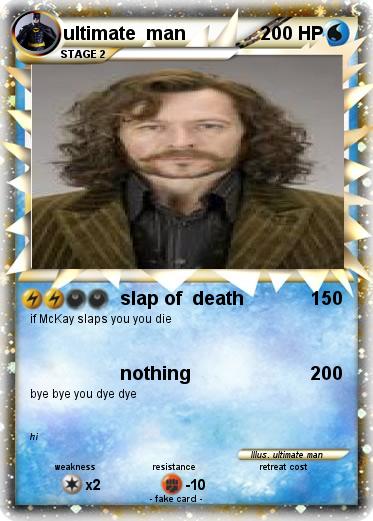 Pokemon ultimate  man