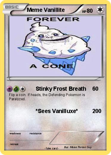Pokemon Meme Vanillite