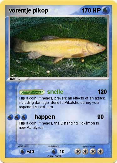 Pokemon vorentje pikop