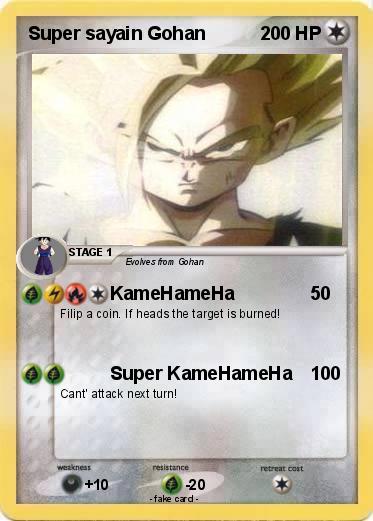 Pokemon Super sayain Gohan