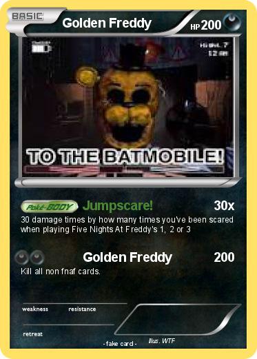 Pokemon Golden Freddy