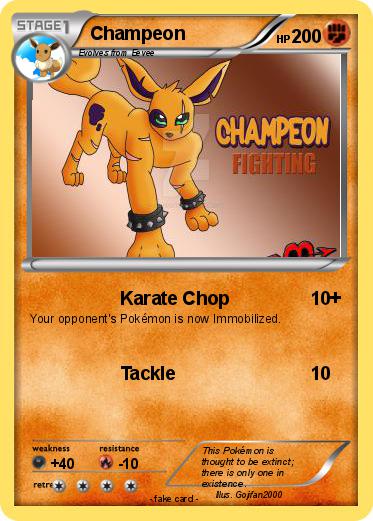 Pokemon Champeon