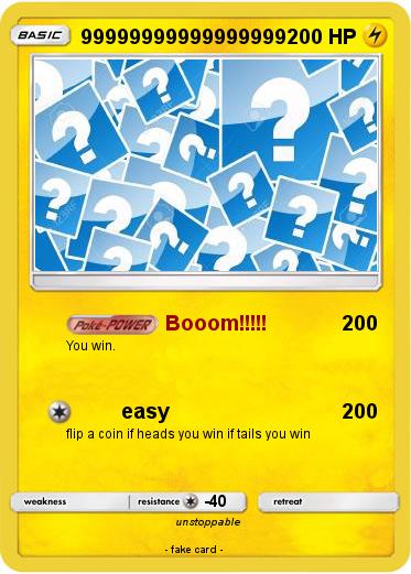 Pokemon 99999999999999999