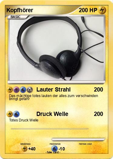 Pokemon Kopfhörer
