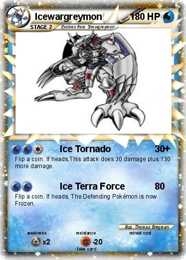 Pokemon Icewargreymon