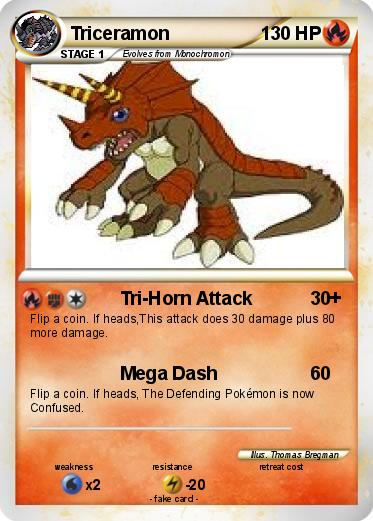 Pokemon Triceramon