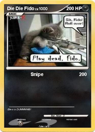 Pokemon Die Die Fido