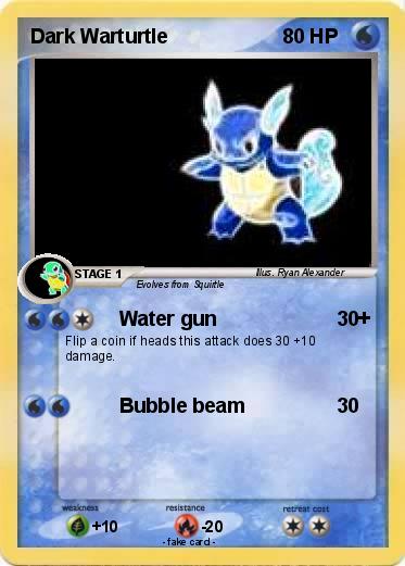 Pokemon Dark Warturtle