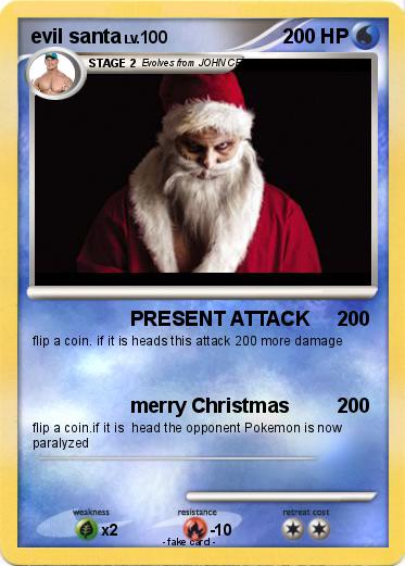 Pokemon evil santa