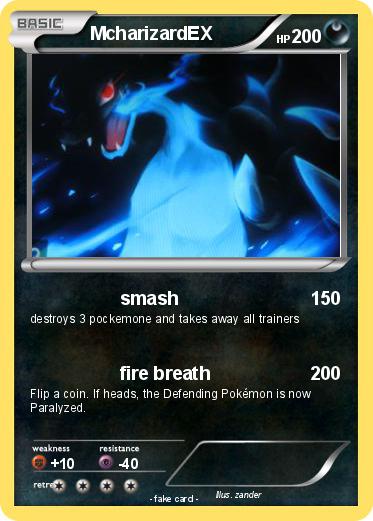 Pokemon McharizardEX